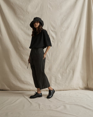 Wide & Short Trousers CC Charcoal
