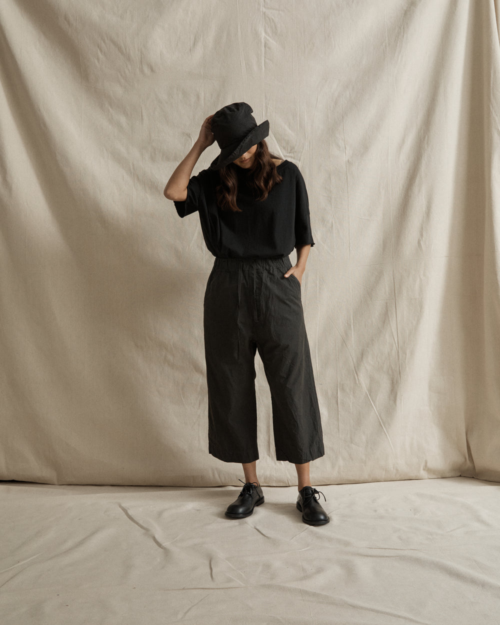 Wide & Short Trousers CC Charcoal