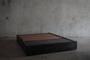 Weathered Australian Hardwood Double Bed
