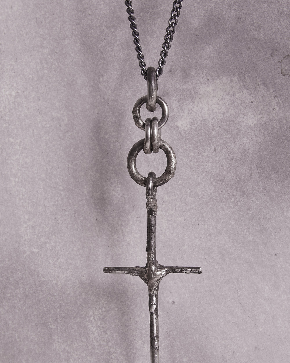 LBD Cross + Chain Necklace Small