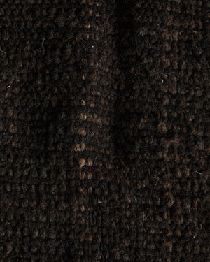 Chocolate Virgin Wool Rug