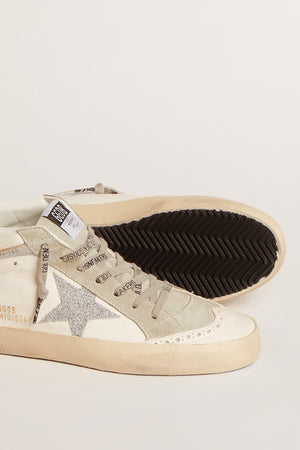 Mid Star in Nappa and Suede w/ Crystal Star