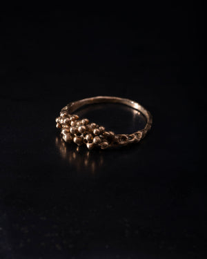 Caviar Ring Bronze