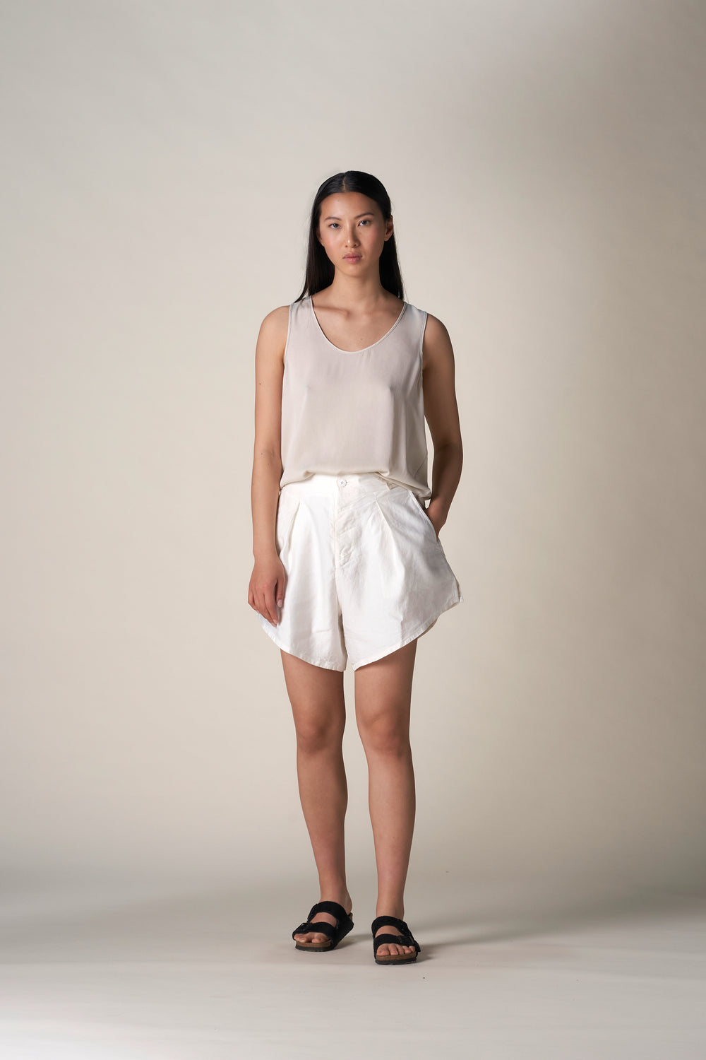 Shorts Linen / Cotton White