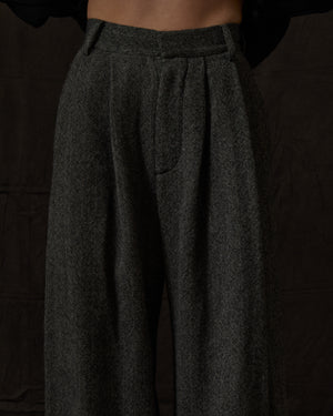 Paella Pants Wool Tan / Black