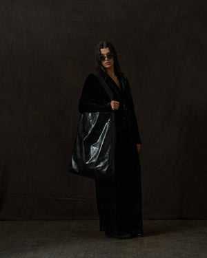 Oversize Bag Black w/ Black Strap