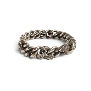 Bracelet Curb Chain Rosebud