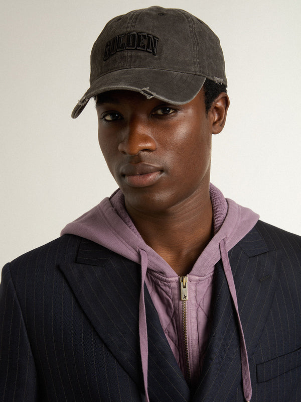 GOLDEN GOOSE/ゴールデン グース】 DYED COTTON CAP GOLDEN GOOSE CAP