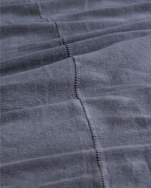 005 Washed Hemp Raw Seamed Bed Cover