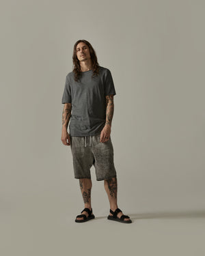 Ergonomic Shorts Hand Dyed Grey