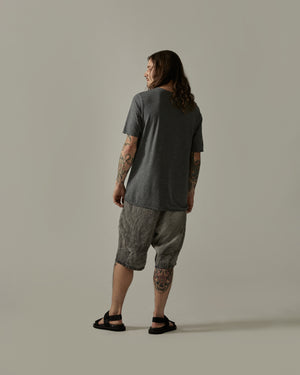 Ergonomic Shorts Hand Dyed Grey