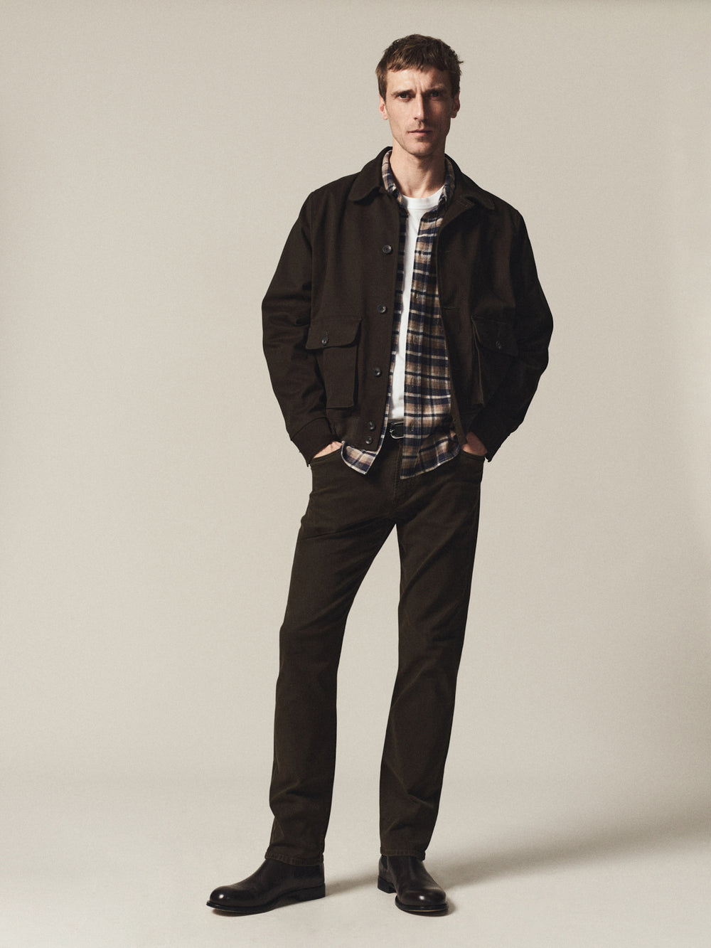 Utility Jacket Dark Olive