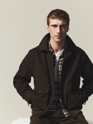 Utility Jacket Dark Olive