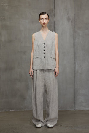 Extra Long Straight Trousers Dust