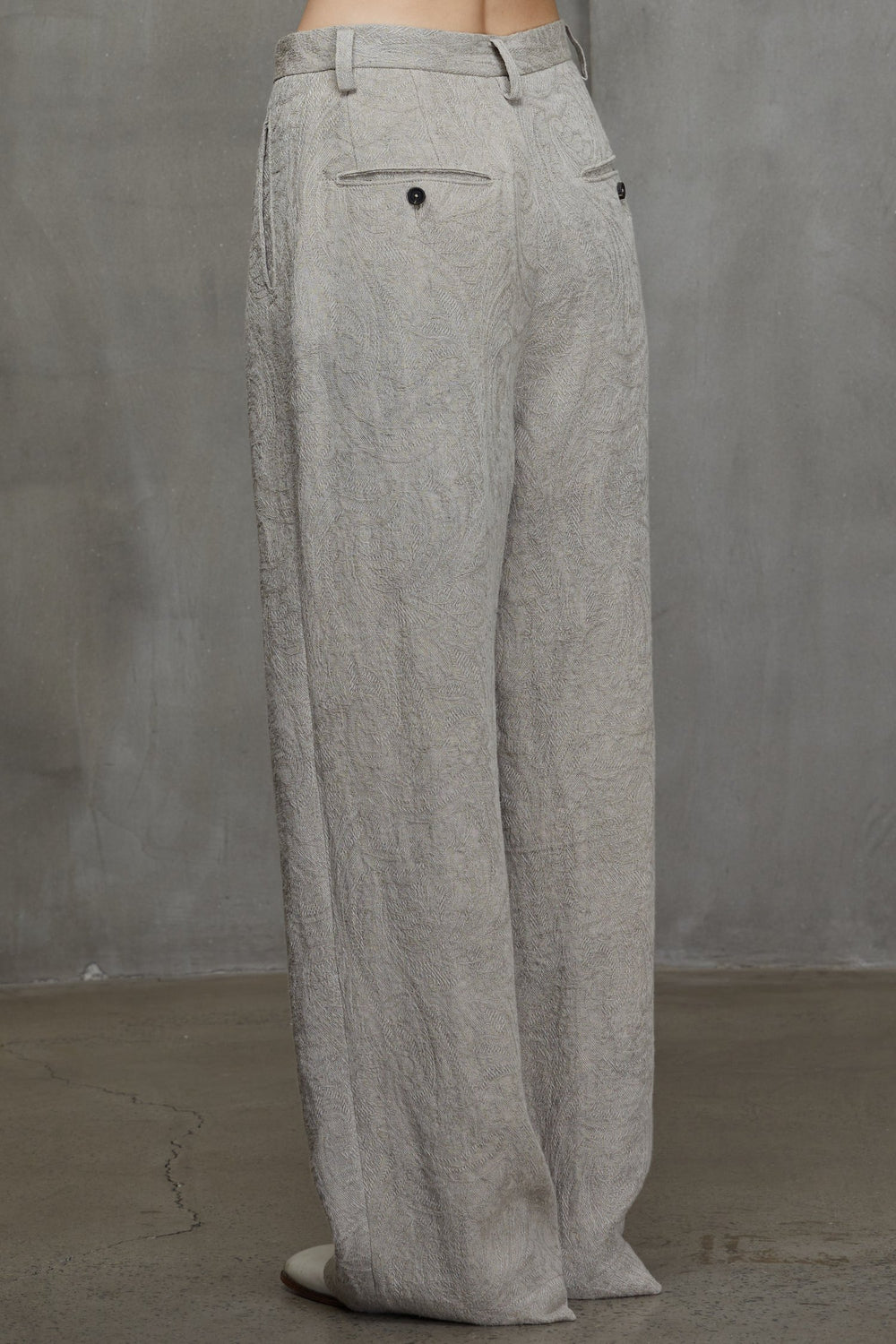 Extra Long Straight Trousers Dust