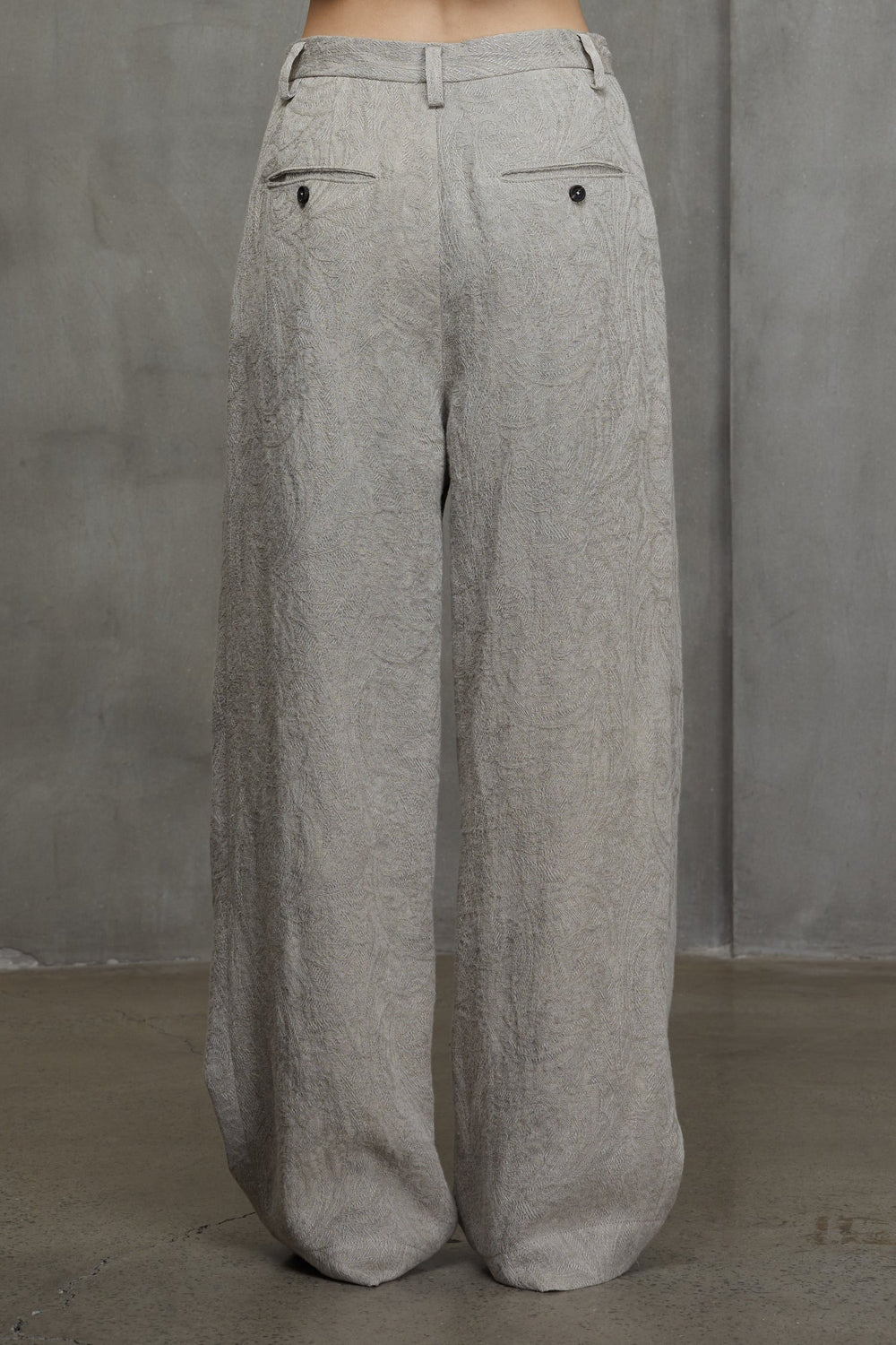 Extra Long Straight Trousers Dust