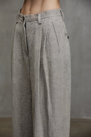 Extra Long Straight Trousers Dust