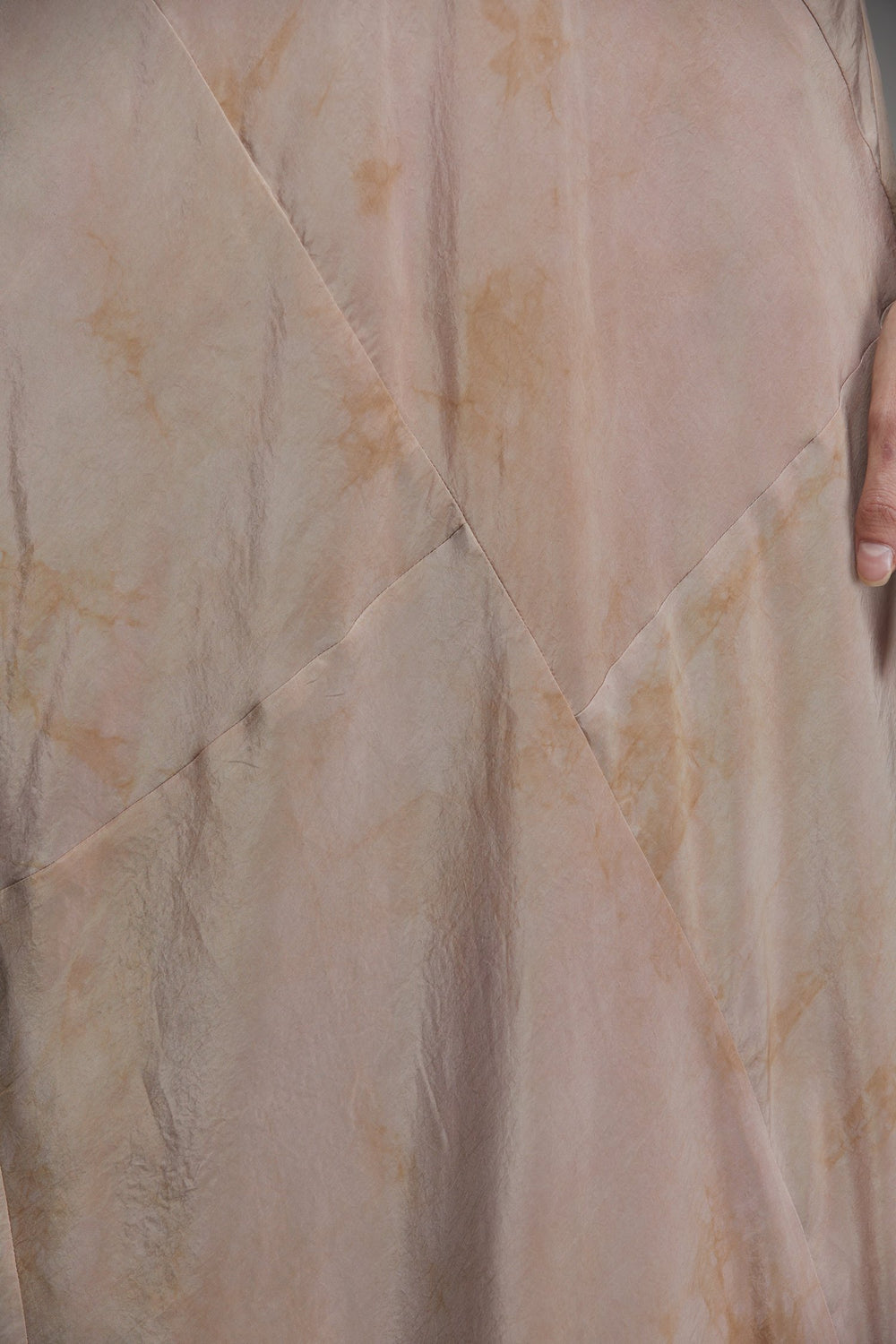 Y Shaped Back Strap Long Dress Faded Copper Rose