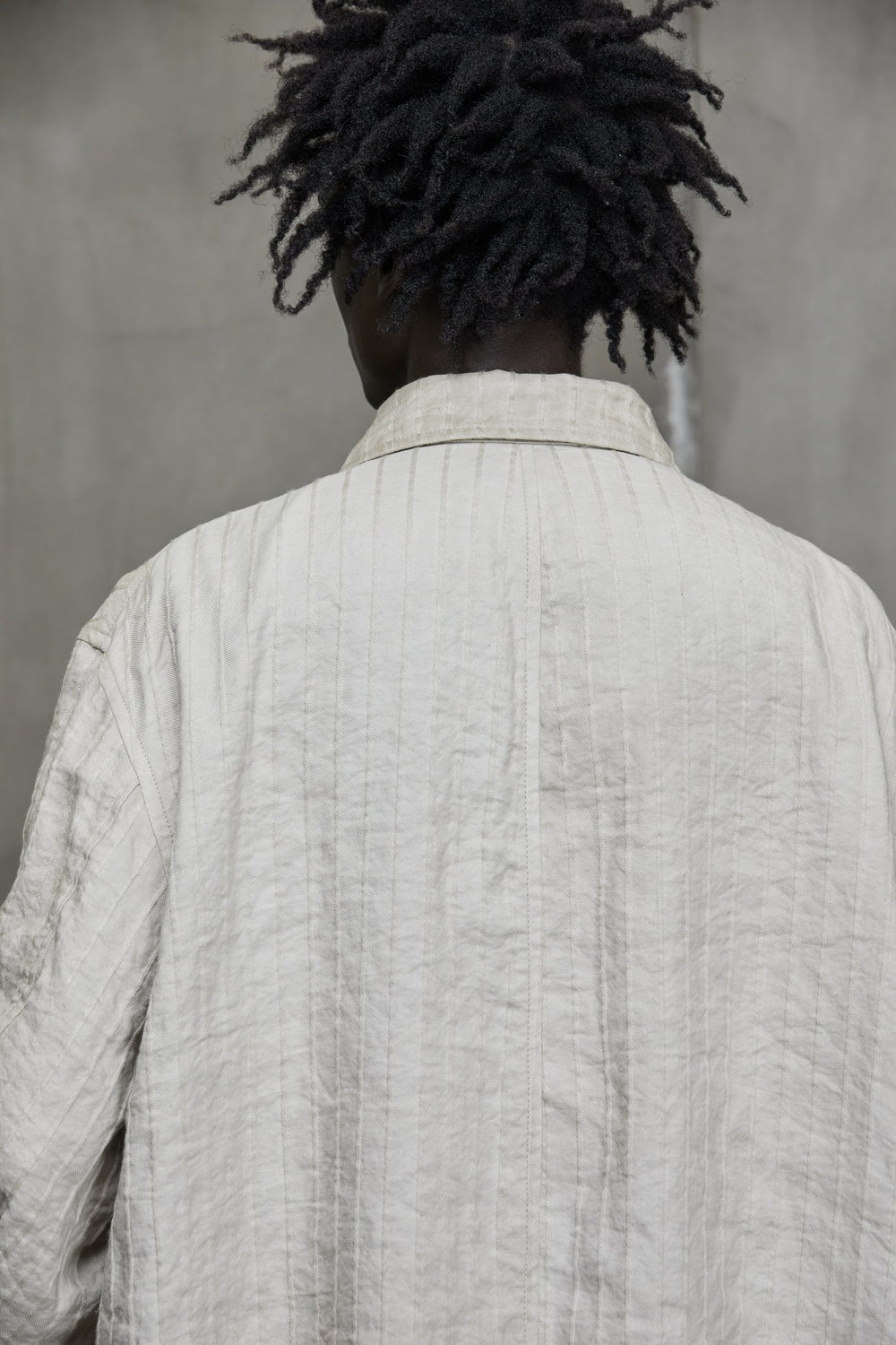 Classic Workers Coat Antique White