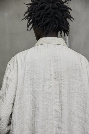 Classic Workers Coat Antique White