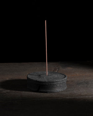 Red Gum Wood Incense Holder #10