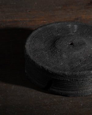 Red Gum Wood Incense Holder #10