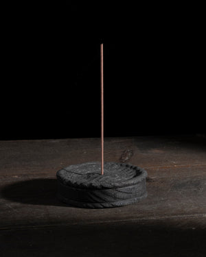 Red Gum Wood Incense Holder #11