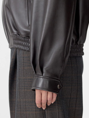Western Leather Jacket Carob