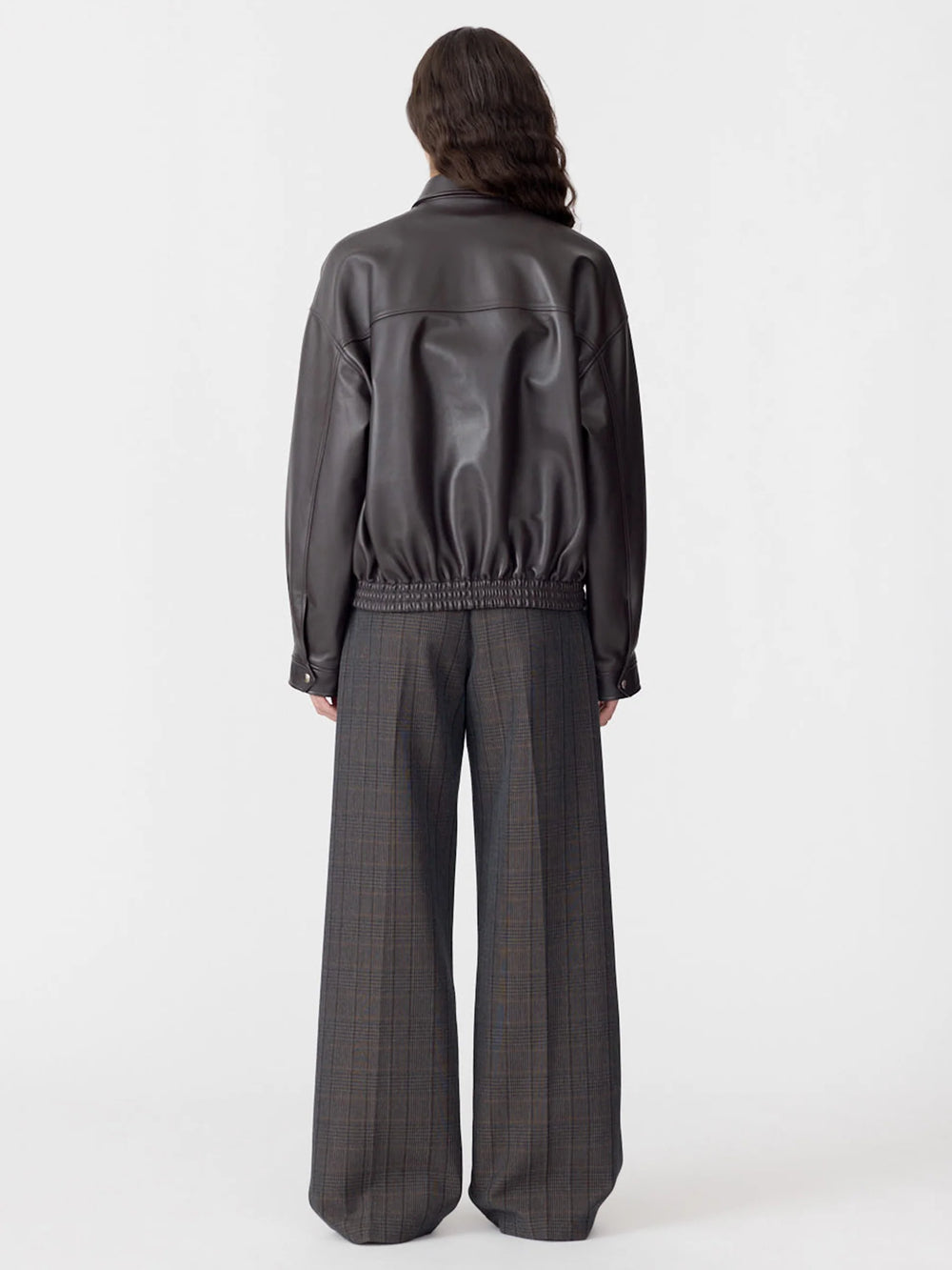 Western Leather Jacket Carob