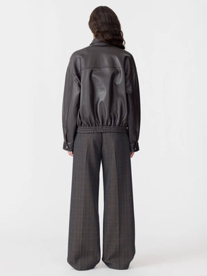 Western Leather Jacket Carob