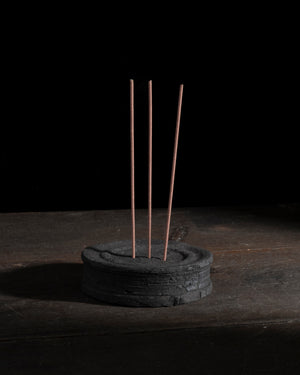Red Gum Wood Incense Holder #12