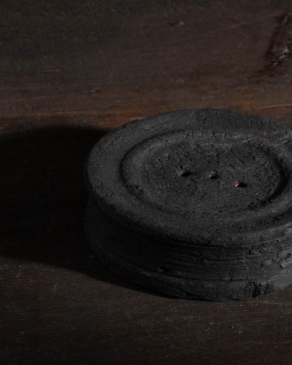 Red Gum Wood Incense Holder #12