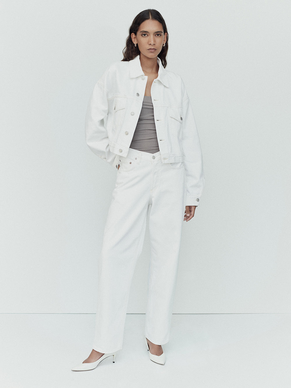 Palmer Jacket in Milkshake