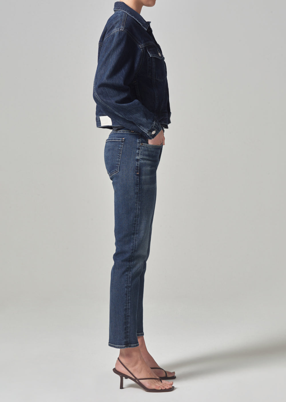Emerson Mid Rise Relaxed 27" in Blue Ridge