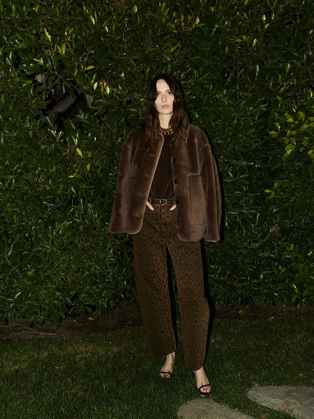 Astrid Sherpa Jacket Warm Tan
