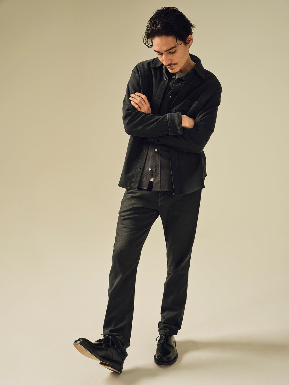 Gage Classic Straight in Washed Black