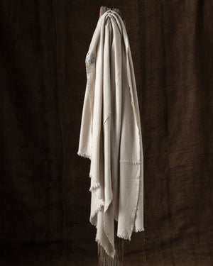 1710 Sim Large VT Slow Cashmere Throw Latte