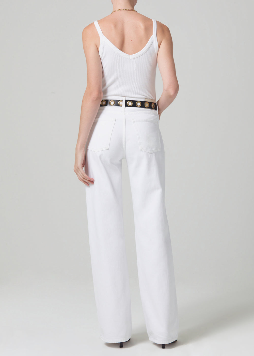 Annina Trouser Jean 33" in Seashell