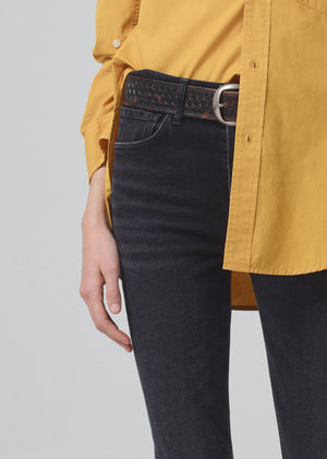 Jolene High Rise Vintage Slim in Stormy