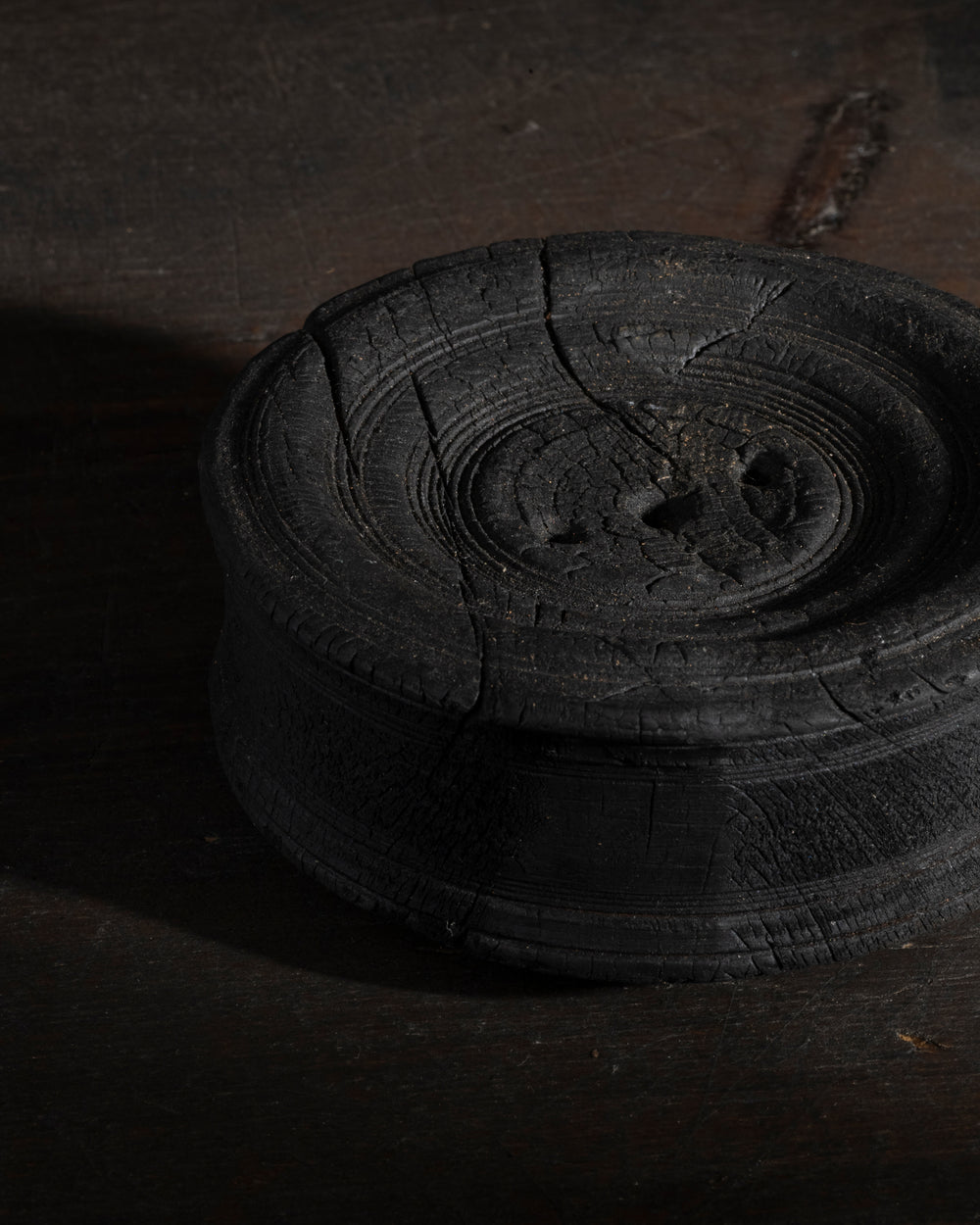 Oak Wood Ceremonial Incense Holder #1