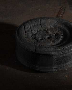 Oak Wood Ceremonial Incense Holder #1