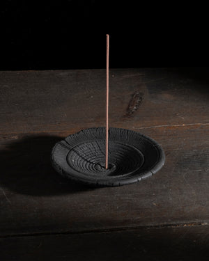 Wood Incense Holders Open Form #1