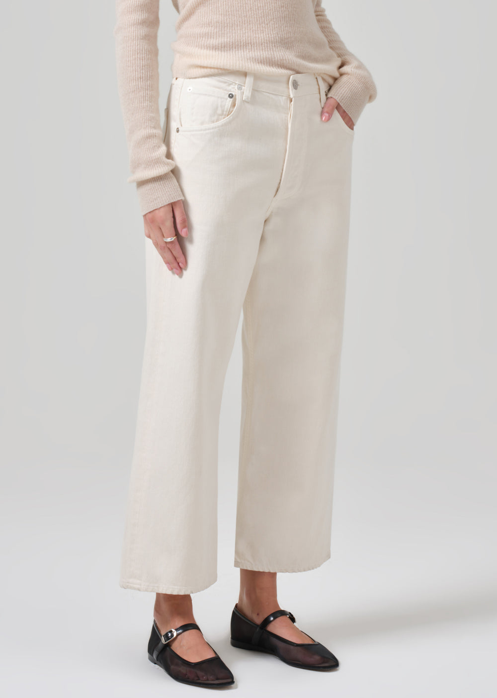Gaucho Vintage Wide Leg in Marzipan