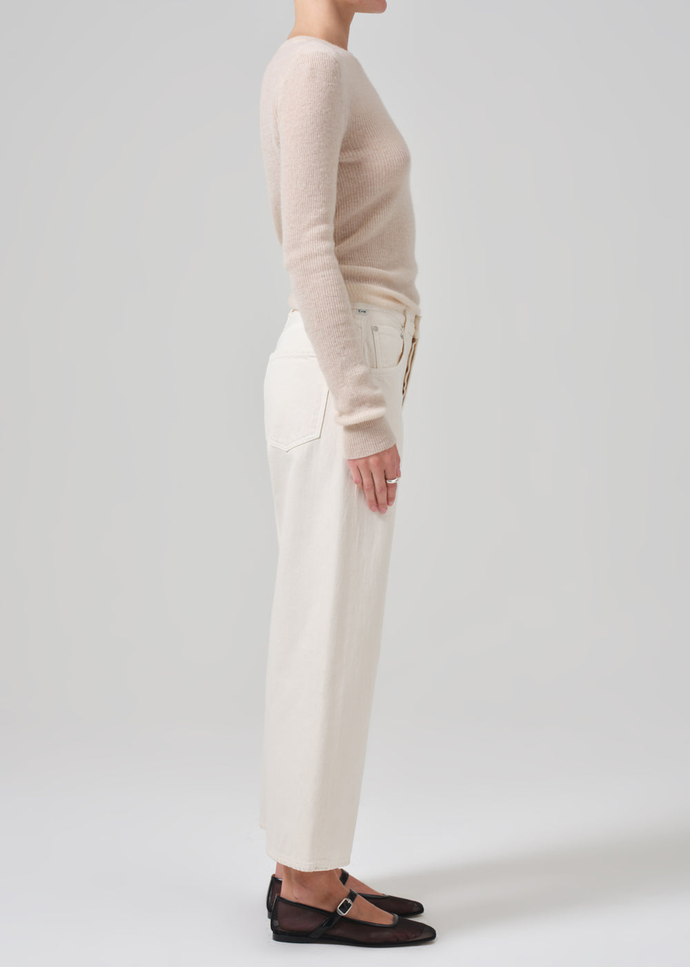 Gaucho Vintage Wide Leg in Marzipan