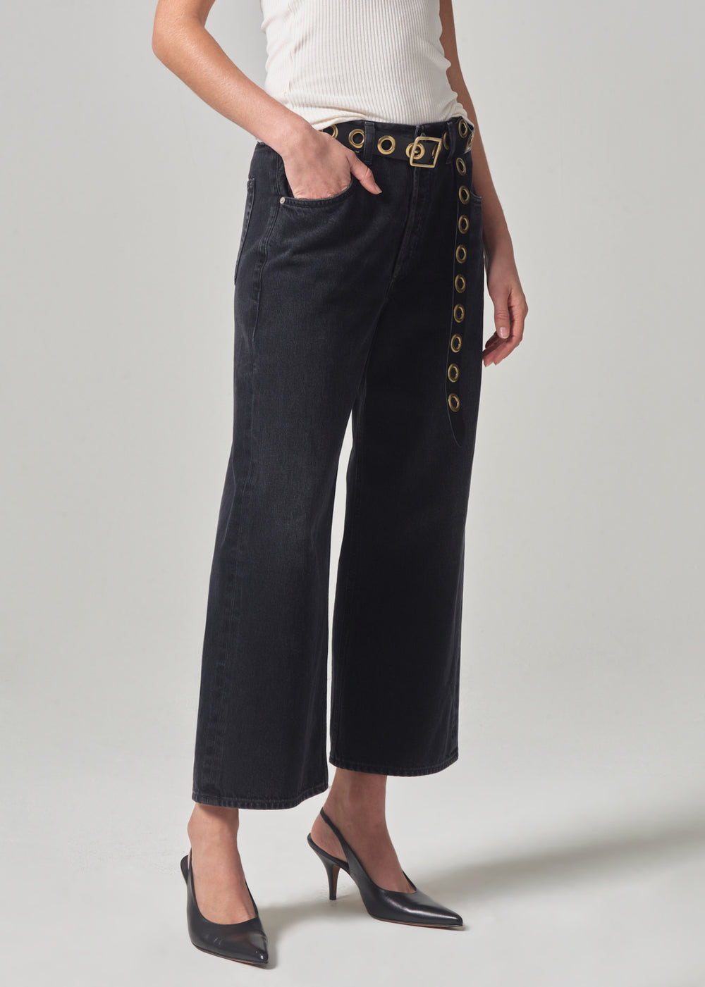 Gaucho Vintage Wide Leg in Stonington