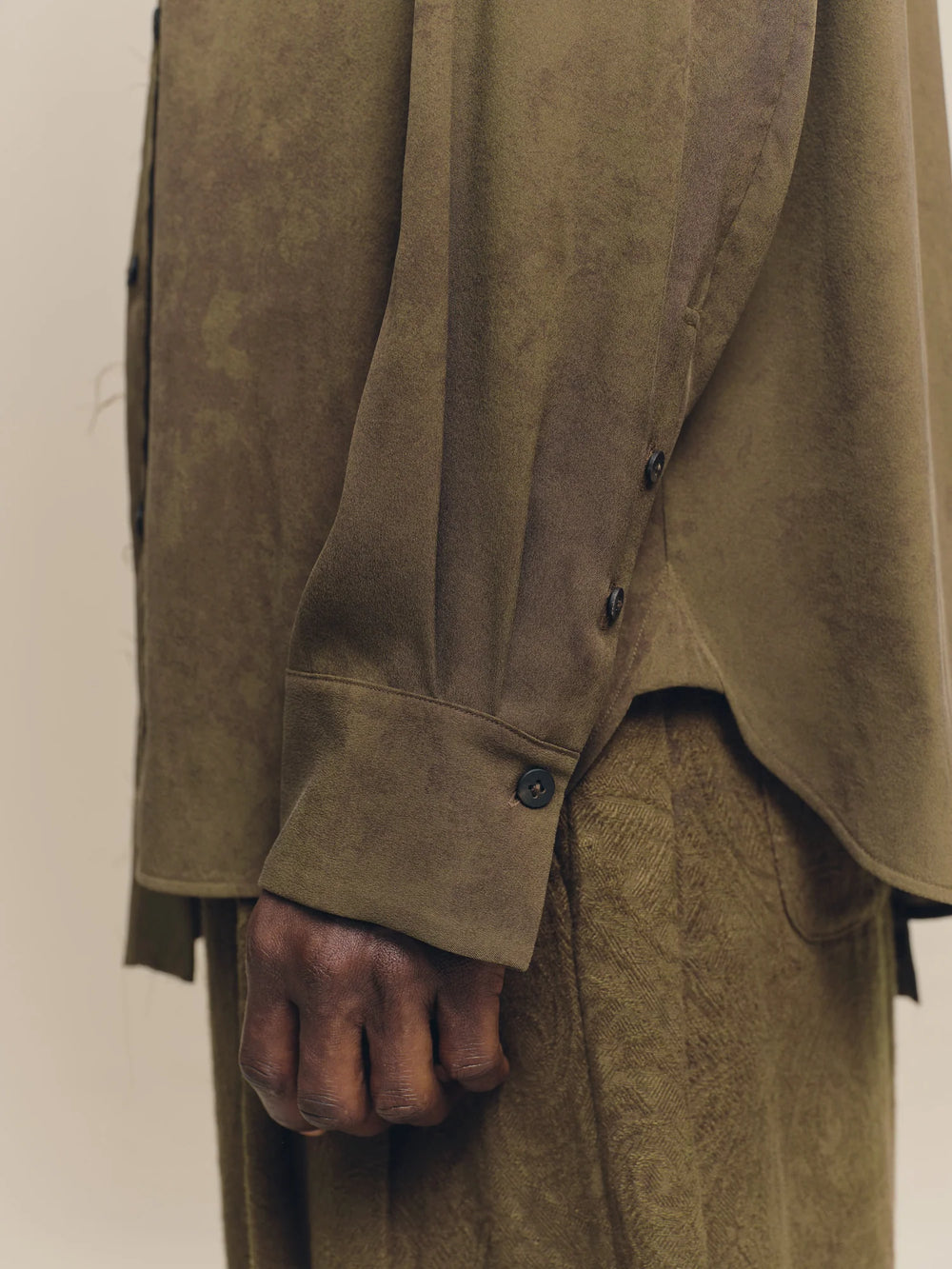 Mandarin Collar Shirt