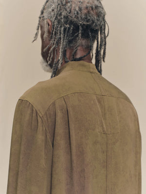 Mandarin Collar Shirt