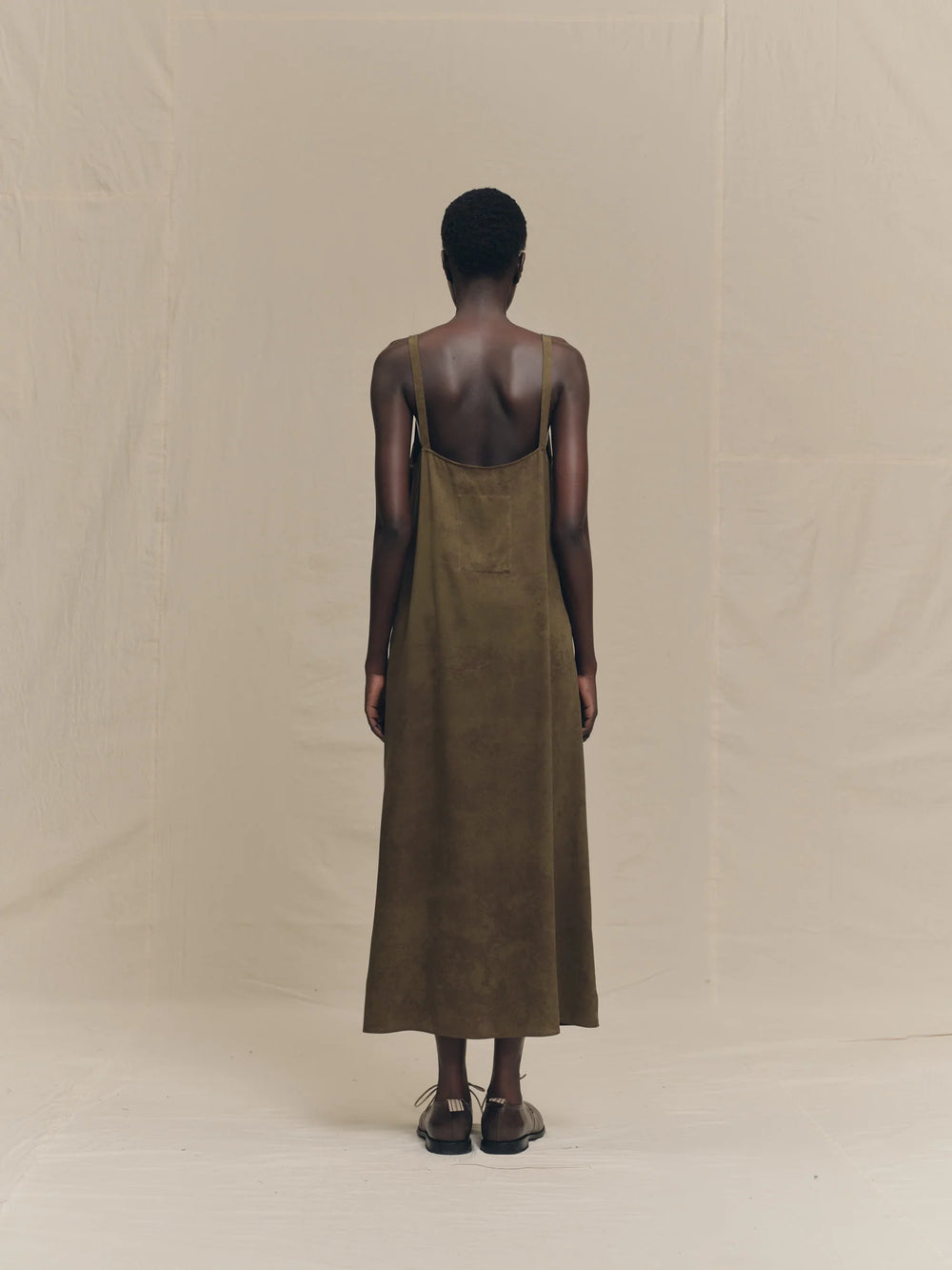Sleeveless Silk Dress