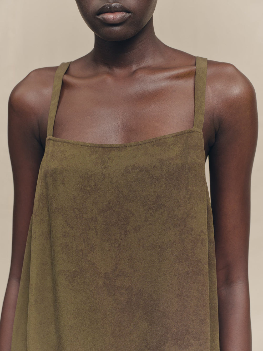 Sleeveless Silk Dress