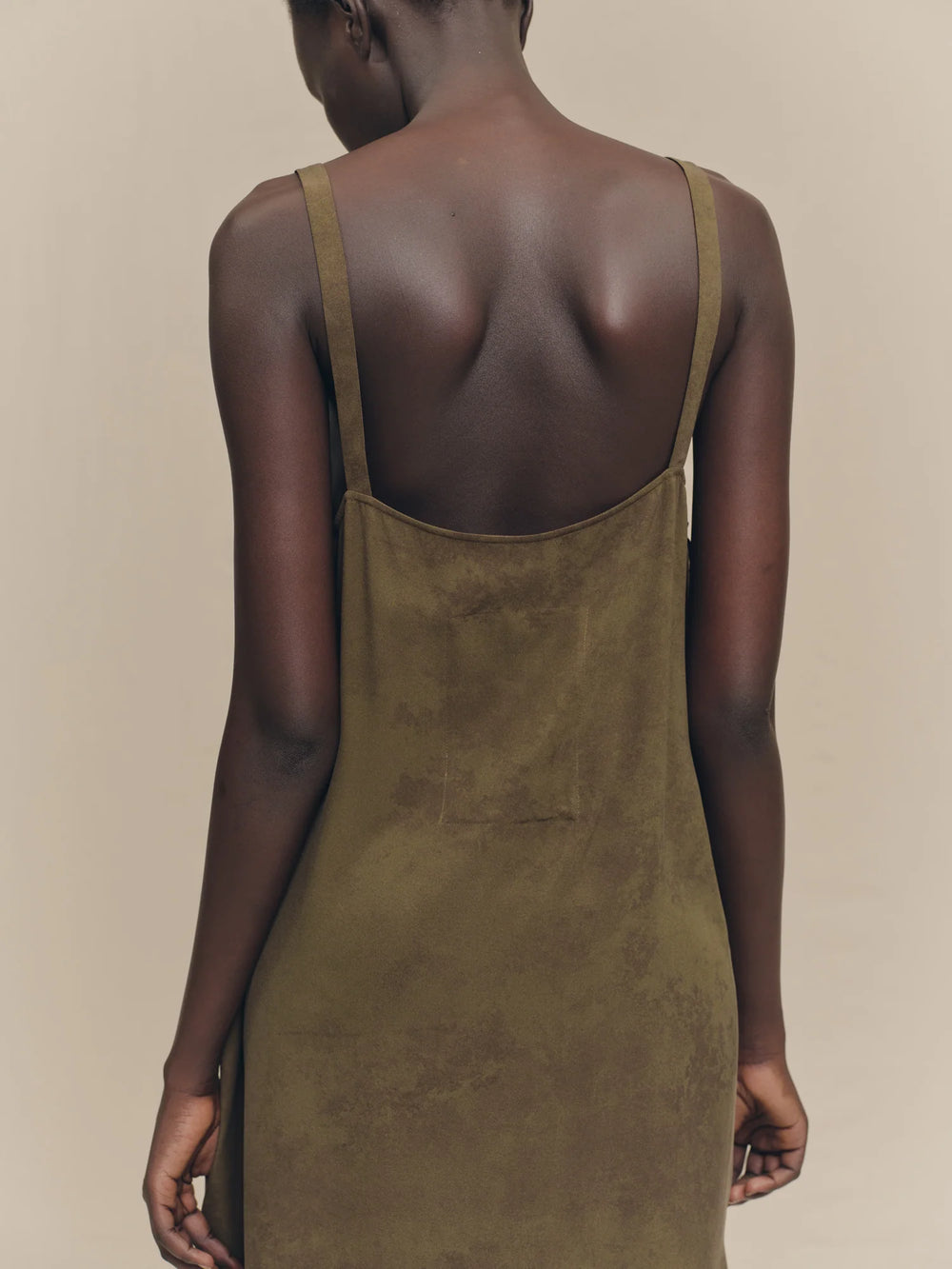 Sleeveless Silk Dress